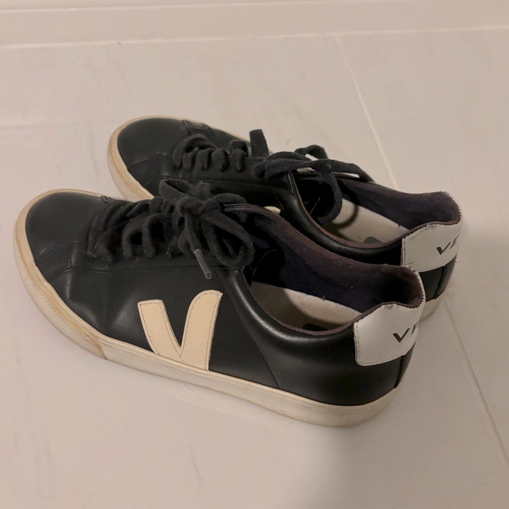 Black Veja Sneakers